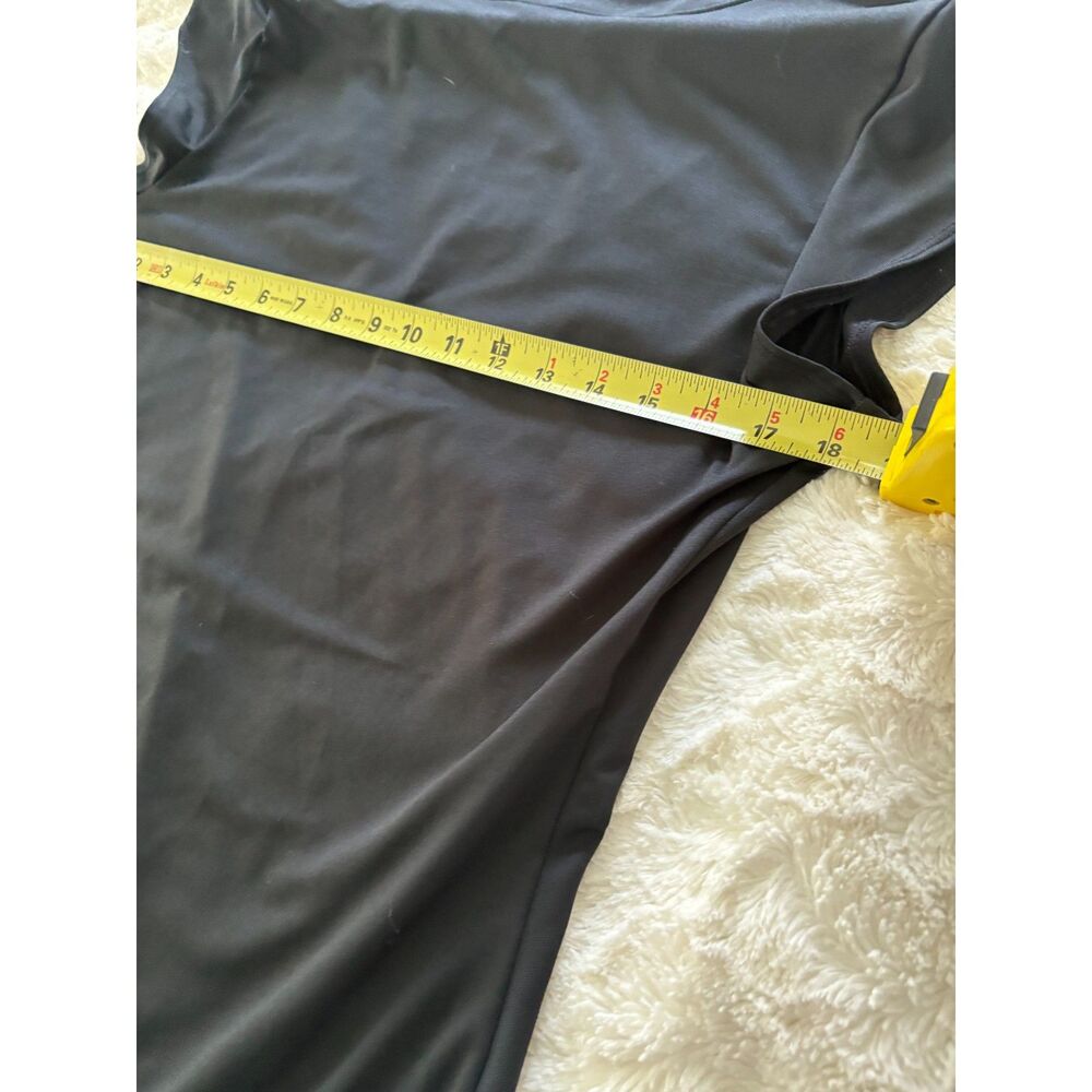 Athleta Black Activewear Travel Dress Sleeveless Size Large - Picture 6 of 6